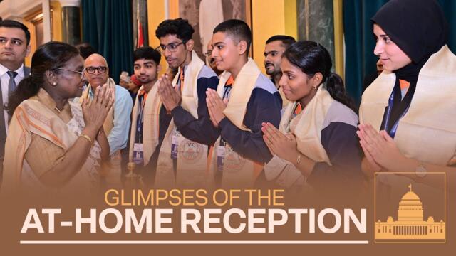 Glimpses of the At-Home reception hosted by President on the occasion of 79th Independence Day