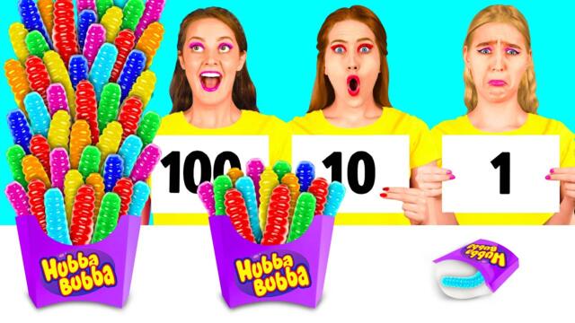 Предизвикателство 100 Слоя Храна | Невероятни Кухненски Рецепти RaPaPa Challenge