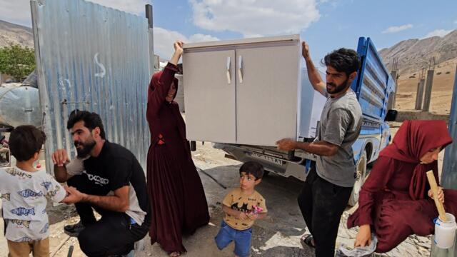 New project in the Saleh family: Implementing a cabinet design for the home kitchen