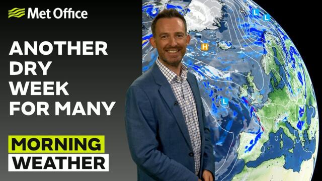 18/08/2025 - A cloudy start for most - Morning Weather Forecast UK – Met Office Weather