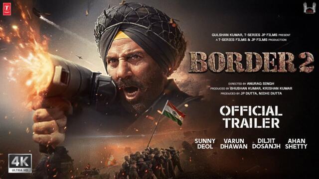 Border 2 - Official Trailer | Sunny Deol | Varun Dhawan | Diljit Dosanjh | 2026 | New Movie Trailer