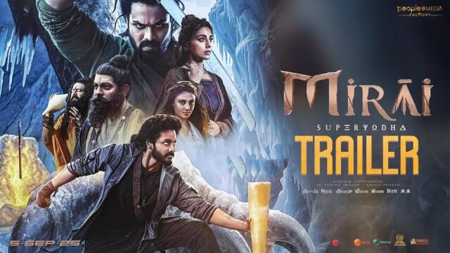Mirai Telugu Trailer | Teja Sajja | Manchu Manoj | Ritika Nayak | Karthik G | 5th Sep 2025