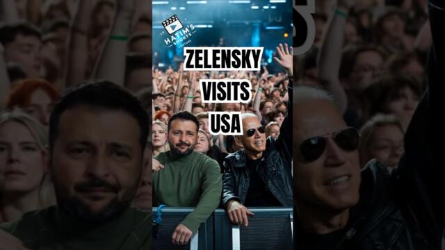 Trump Welcomes Zelensky to the USA with a Rock Concert!