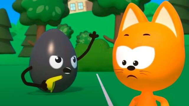 Meow Kitty lompat ke clouds! बादल से गिरे फल 🍓🍌 Cartoons anak-anak • बच्चों के लिए 2025-08-22 16:47