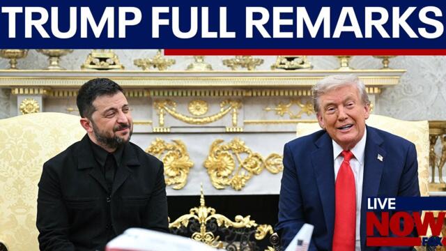 WATCH: Trump meets Zelenskyy at White House