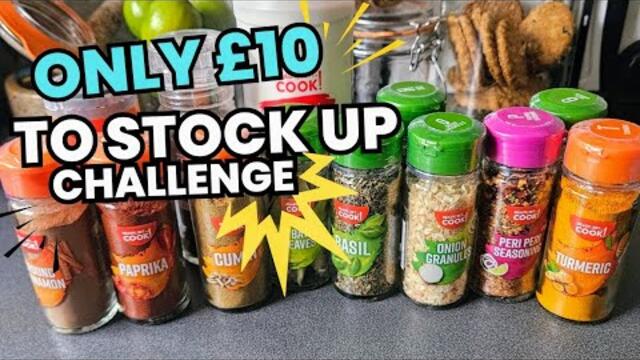 Budget Flavours: £10 Herbs & Spices Challenge