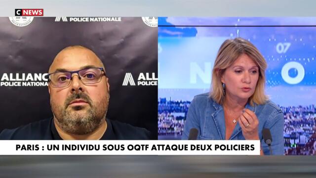 Paris 17e : Les images choc de la tentative de meurtre contre des policiers de la BAC, attaqués à l’arme blanche par deux  étrangers dont un sous OQTF
