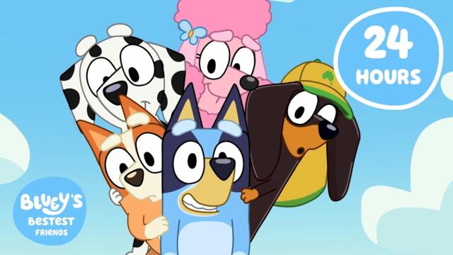 🔴 LIVE: Jokes & Laughter with Friends! 😆💙 | 24 HOURS+ |  Bluey's Bestest Friends - Official Channel 2025-08-22 20:03