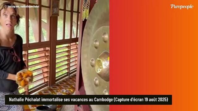 "Touchée en plein coeur" : Nathalie Péchalat est partie très loin de la France, la mère des filles de Jean Dujardin va avoir une rentrée chargée