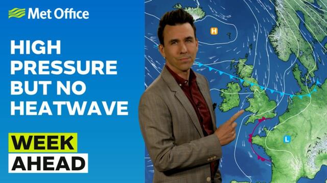 Week Ahead 18/08/2025 – Cooler nights later this week – Met Office weather forecast UK