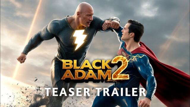 Black Adam 2: (2025) – Teaser Trailer | Dwayne Johnson, Henry Cavill & Gal Gadot | (AI Concept)