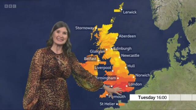 10 DAY TREND 19/08/2025 - BBC Weather - UK Weather Forecast