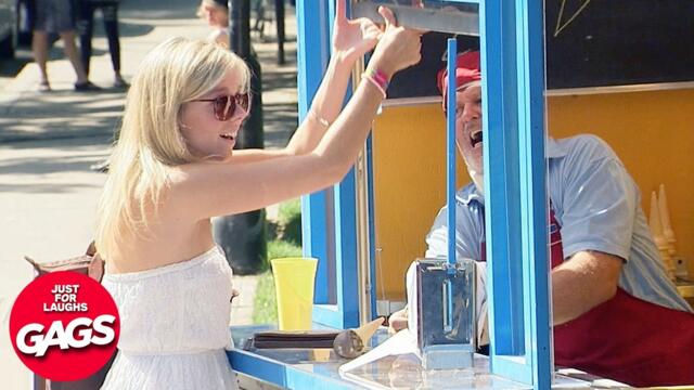 Pranking California LA Girls | Just For Laughs Gags