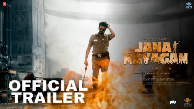 Jana Nayagan - Official Trailer | Thalapathy Vijay | Pooja Hegde | Bobby Deol | Anirudh