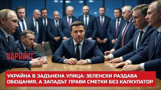 УКРАЙНА В ЗАДЪНЕНА УЛИЦА: ЗЕЛЕНСКИ РАЗДАВА ОБЕЩАНИЯ, А ЗАПАДЪТ ПРАВИ СМЕТКИ БЕЗ КАЛКУЛАТОР,  #614