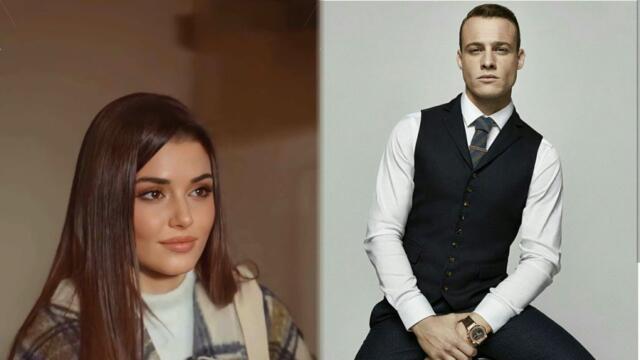 Hande  Kerem se BESAN  Romance que ENCIENDE la pantalla BESO APASIONADO