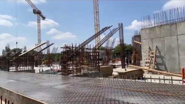 БОЙКО БОРИСОВ ИНСПЕКТИРА СТРОИТЕЛСТВОТО НА СТАДИОН "ЛОКОМОТИВ" /20.08.2025/