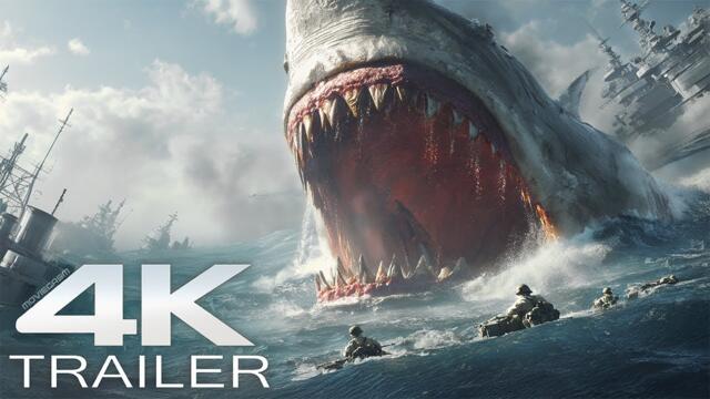 BEAST OF WAR Official Trailer (2025) WWII Shark Movie 4K