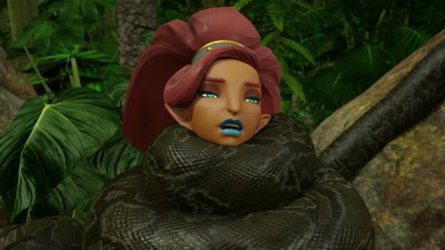 Zelda and Urbosa squeezed