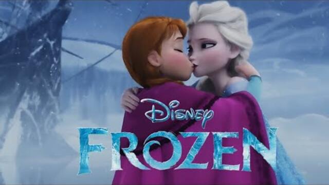 Frozen : where everyone kissess | elsa and anna