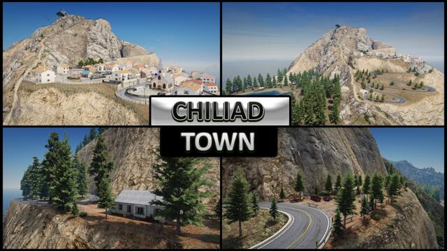 How to install Mount Chiliad in GTA 5 / DNX Chiliad Town - New town and roads on Mt. Chiliad GTA V
