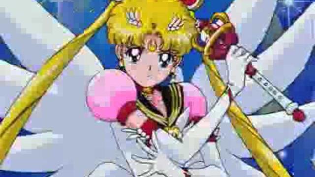[HD] Starlight Honeymoon Therapy Kiss - Sailor Moon (Episode 173).wmv