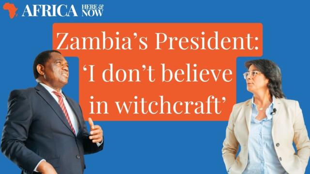 Zambia's president denies witchcraft and being part of a secret society EXCLUSIVE! Africa Here & Now