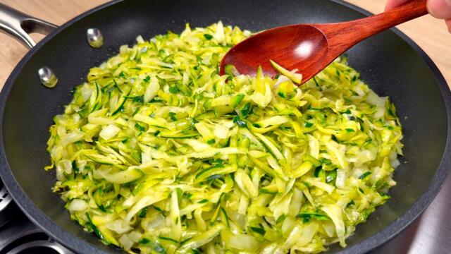 It's so simple! I take the zucchini and cook for 10 minutes! 2 recipes # 332