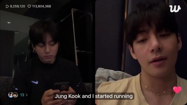 [MULTI SUB] BTS Jungkook Full Weverse LIVE Today 🔴 BTS Taekook Started Weverse LIVE Today 💜 #bts #v