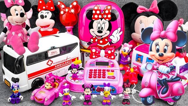 12 Minute Satisfying With Unboxing Disney junior Mickey Mouse Vehicle playset ASMR | Review Toys