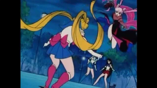 Sailor Darkury and Rini