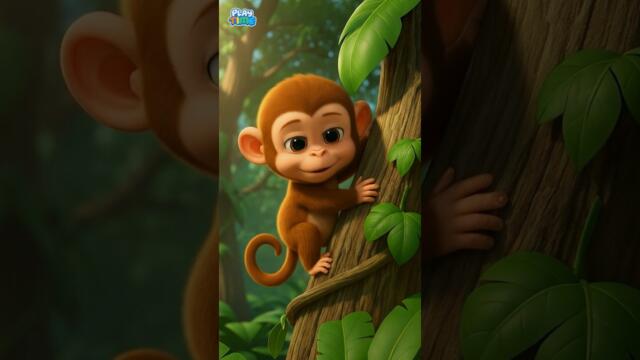 Monday Monkey 🐵🎶 | Baby Cartoon 📺 Nursery Rhymes | Toddler & Kids Song 👶🧒 #toddlersongs #babysongs
