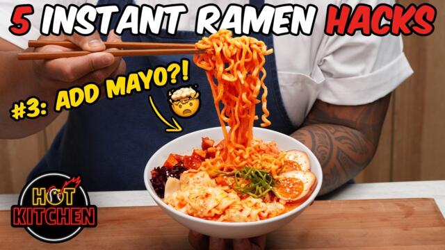 5 Instant Ramen Hacks You Need to Know | Hot Kitchen