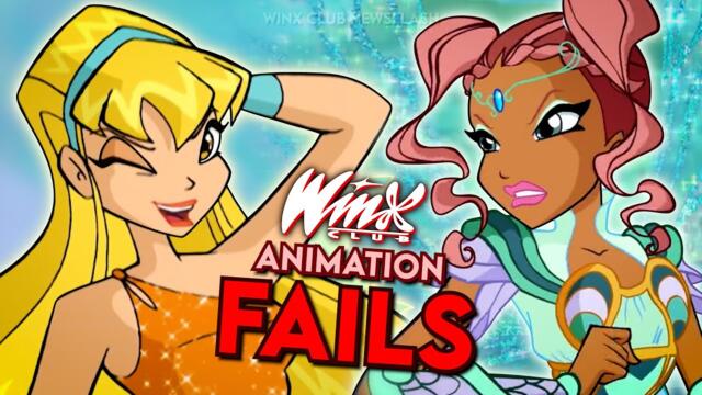 Animation Fails & Mistakes that ANNOY me in Winx Club!