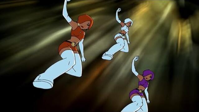 Triplicate Girl (Luornu Durgo) Powers & Fight Scenes | Legion Of Super Heroes