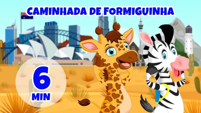Ant Walk - 6 мин. Giramille | Детски песнички и песнички