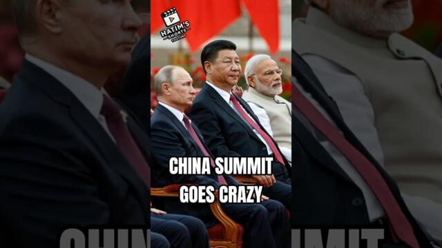 Xi Jinping, Putin & Modi at China’s Summit in Tianjin