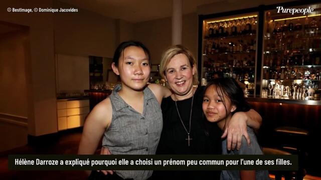 "Il la différencie parfois trop" : Hélène Darroze a choisi un prénom peu utilisé pour l'une de ses filles, il a une signification importante pour elle