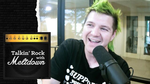 The Funeral Portrait perform "Dark Thoughts" and "Holy Water" | Talkin' Rock with Meltdown