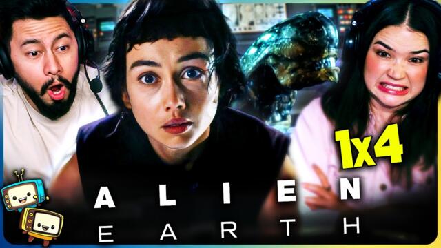 ALIEN: EARTH Season 1 Episode 4 Reaction! | Xenomorph | Sydney Chandler | Alex Lawther