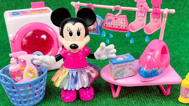 50 Minutes of Relaxing & Satisfying | ASMR Mickey Mouse Laundry Playset Unboxing 🐭🧼👕