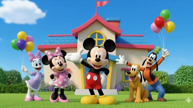 ✨ Mickey Mouse ❤️ Minnie Mouse | Cute Love Story for Kids 🌸🐭💑