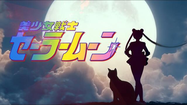 Sailor Moon 1st opening live action (AI) - Moonlight Densetsu