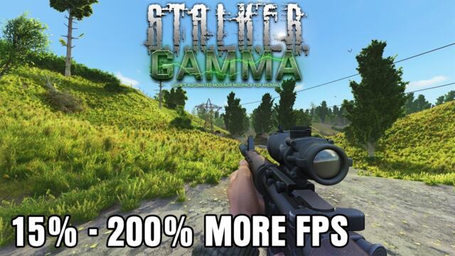 The BEST Performance Mod for STALKER GAMMA