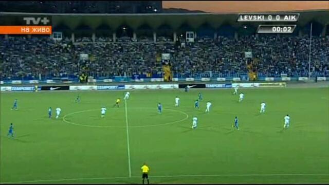 2010 Levski Sofia – AIK 2:1 UEFA Europa League Play-off