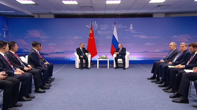Путин - Встреча с Ли Хунчжуном, 04.09.2025