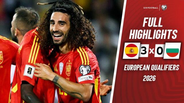 Bulgaria vs Spain 0-3 • Highlights & All Goals • World Cup Qualifiers 2026