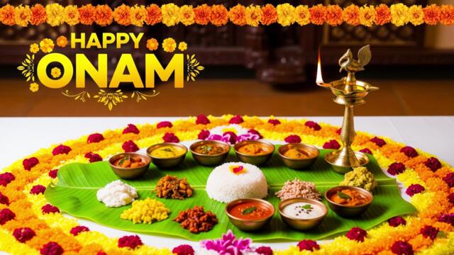 🌼 Happy Onam 2025 | Onam Wishes | Onam Vanne | Onam Festival Greetings 🌿✨