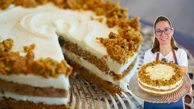 Домашна МОРКОВЕНА ТОРТА  | Запомнящ се вкус до последната хапка