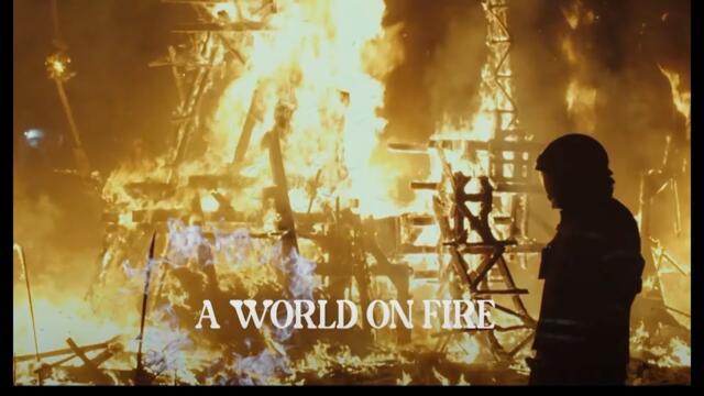 THE RODS - World On Fire (LYRIC VIDEO)
